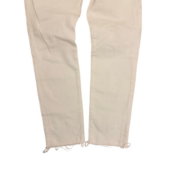 Adriano Goldschmeid AG Stevie Ankle White Raw Hem Jeans 29 - Picture 8 of 8